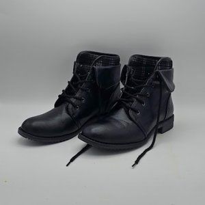 Women's Ankle Boots Low Heel Lace up Fashion Booties Size 10 Women's